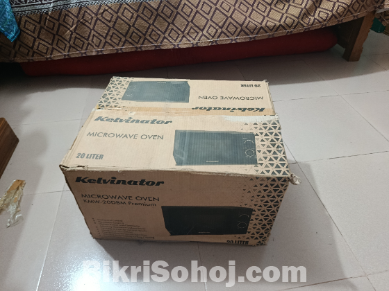 kelvinator kmw-20dbms 20 liter oven বিক্রি করা হবে নতুন।